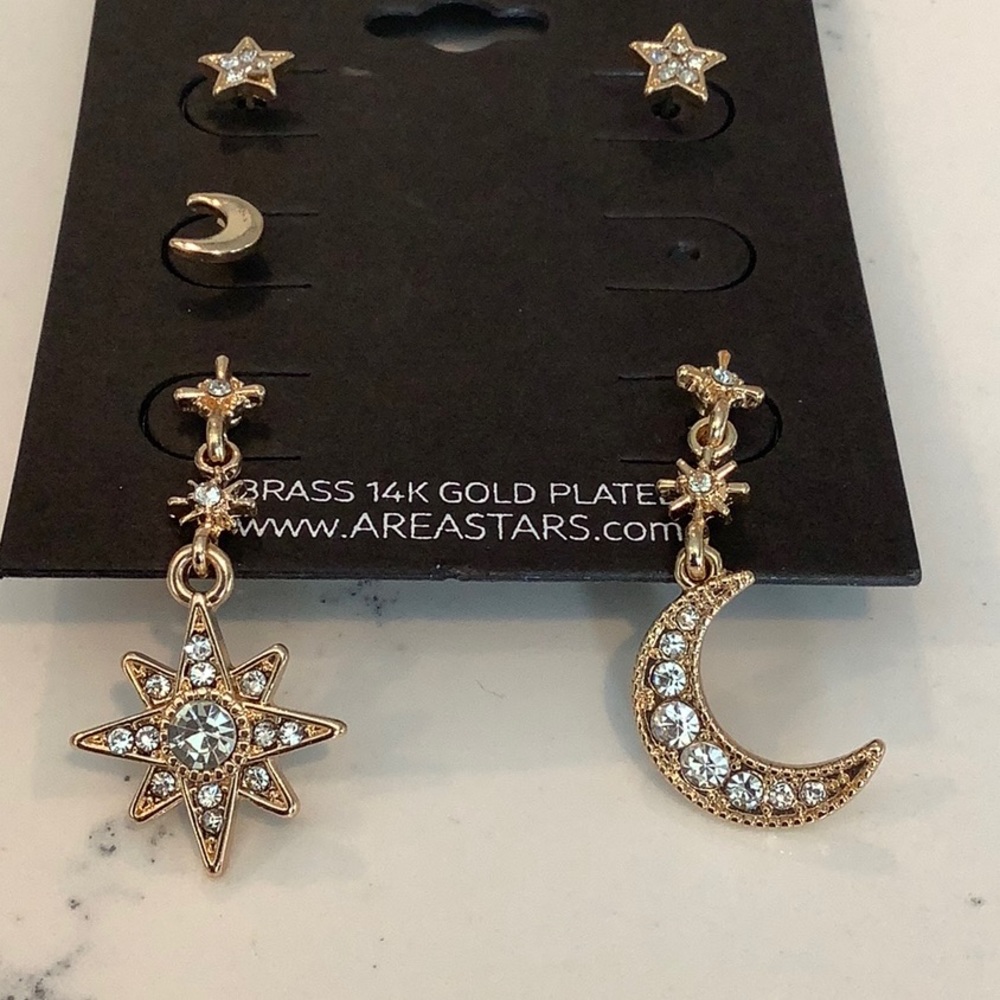 Area NWT Post Earring Set - Picture 2 of 2